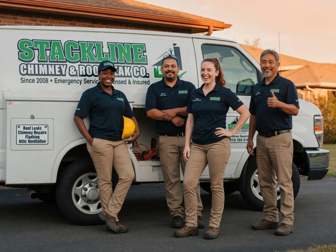 Chimney flashing repair company in Grapevine, TX